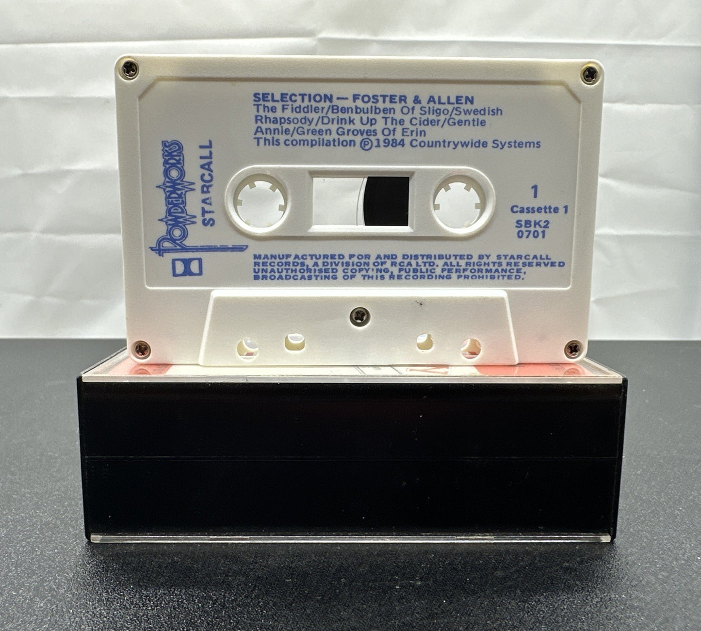 Foster & Allen Selection Cassette Tape In Good Condition 7756