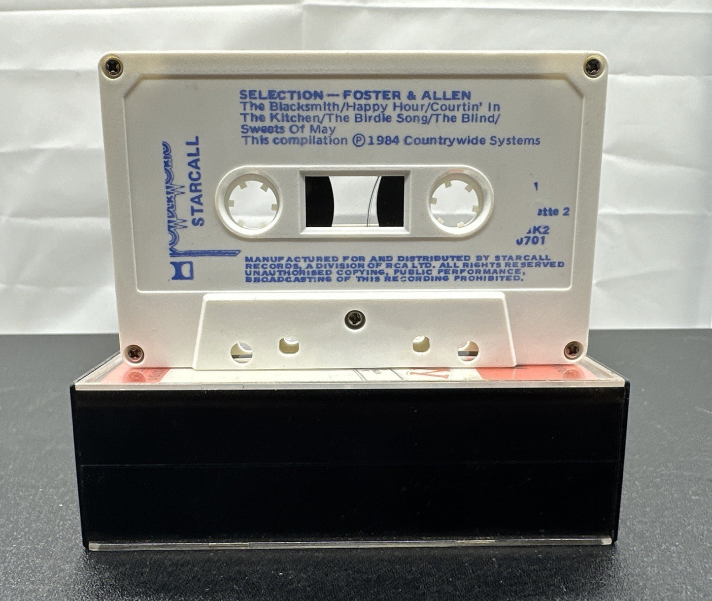 Foster & Allen Selection Cassette Tape In Good Condition 7756
