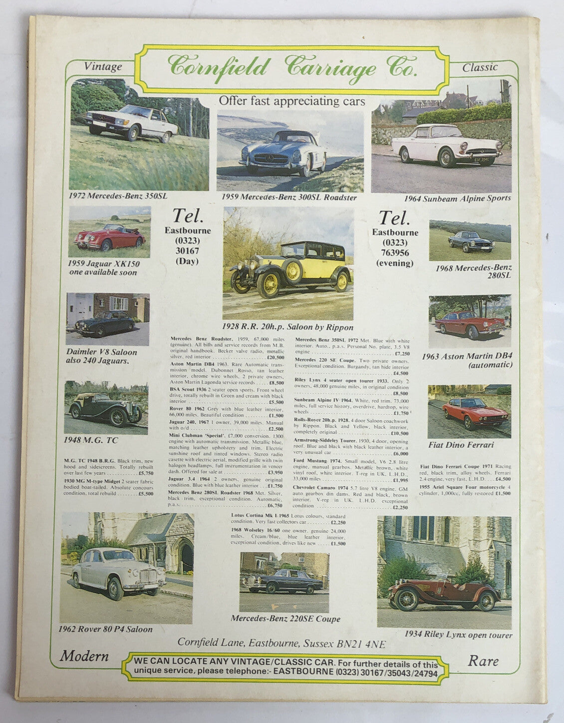 Practical Classics & Car Restorer Vol. 1 No. 12 1981 Magazine In Good Condition