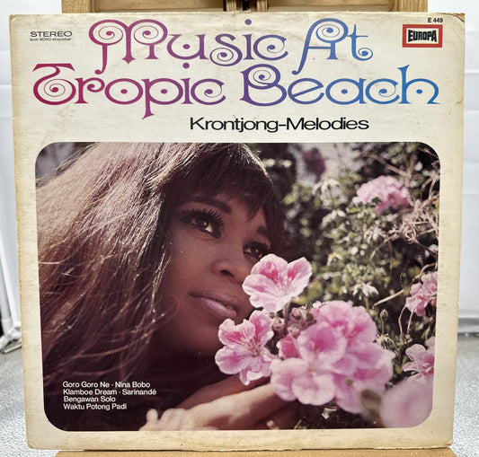 Music At Tropic Beach - Krontjong-Melodies Record In Good Condition 6683