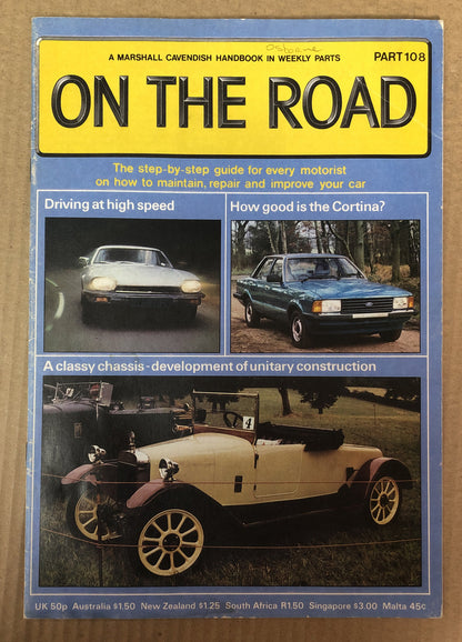 On The Road Part 108 Magazine Vintage In Good Condition