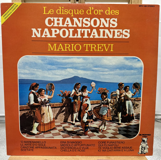 Le Disque D'or Des Chansons Napolitaines Mario Trevi Record In Good Cond 6685