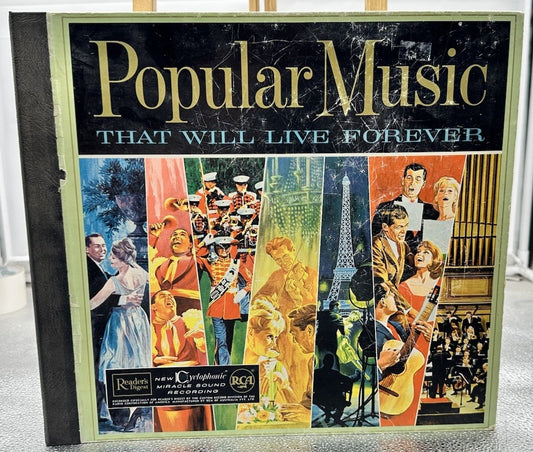 Reader's Digest Popular Music That Will Live Forever Record In OK Condition 7678