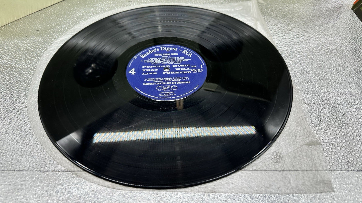 Reader's Digest Popular Music That Will Live Forever Record In OK Condition 7678