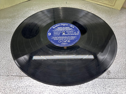 Reader's Digest Popular Music That Will Live Forever Record In OK Condition 7678