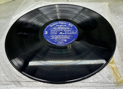 Reader's Digest Popular Music That Will Live Forever Record In OK Condition 7678