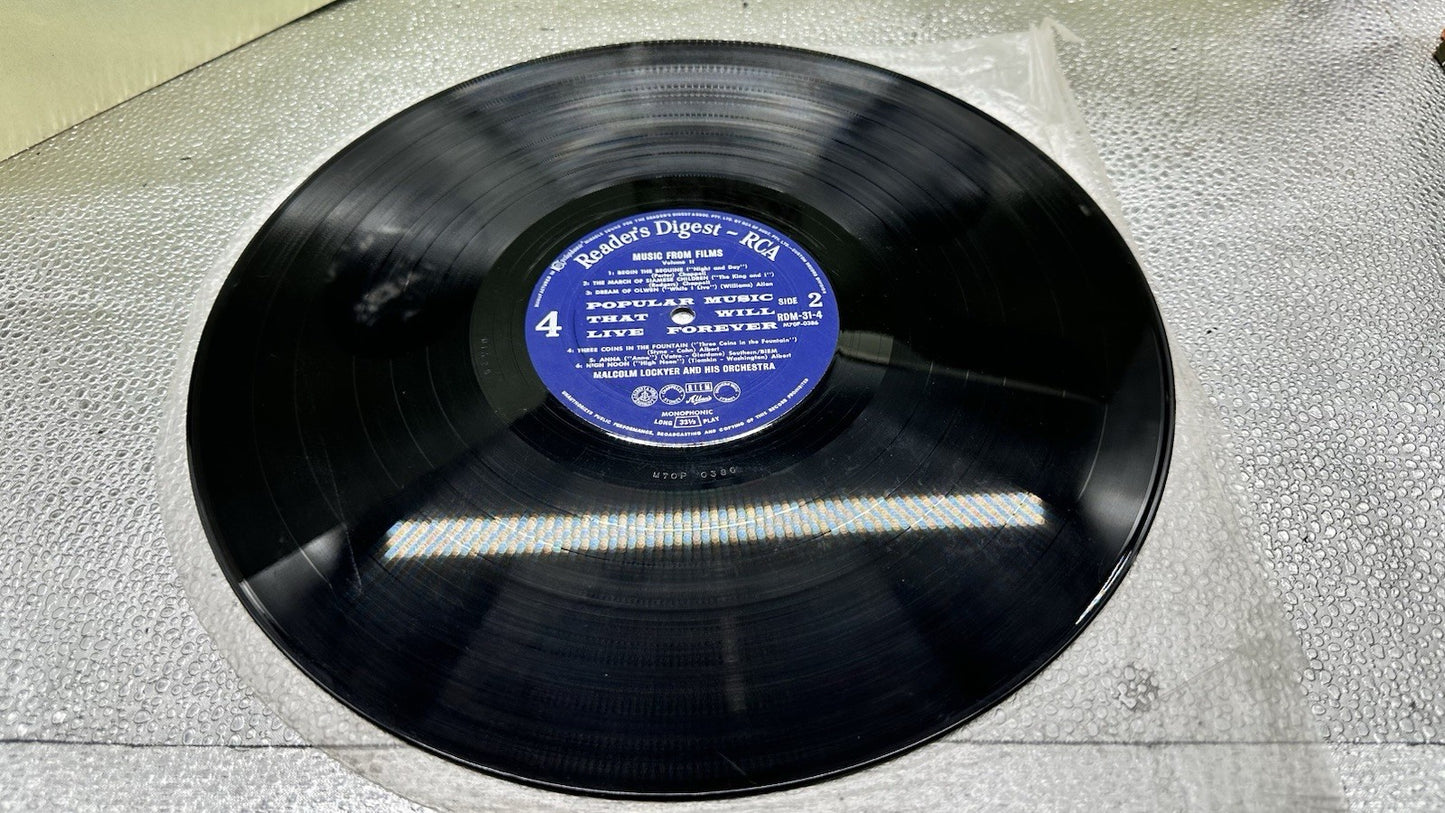 Reader's Digest Popular Music That Will Live Forever Record In OK Condition 7678