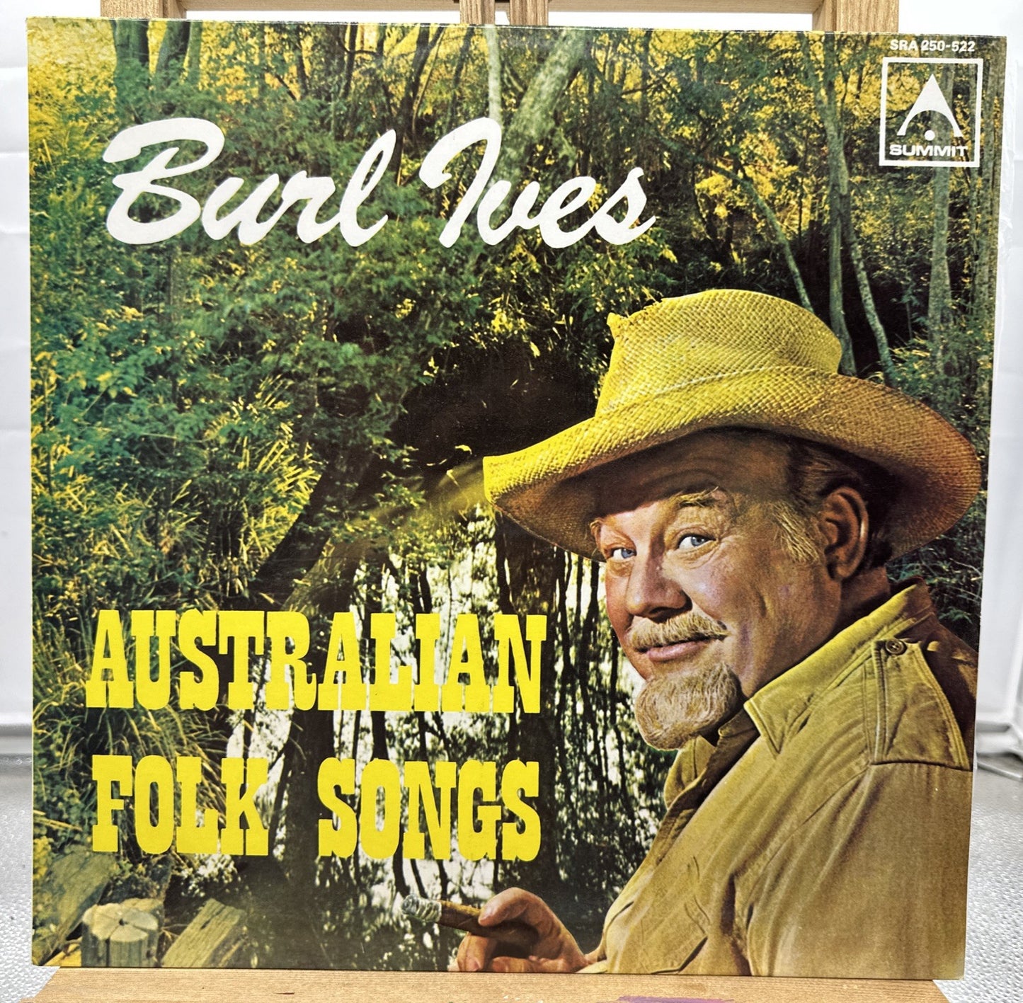 Burl Ives - Australian Folk Songs Record In Good Condition 6702