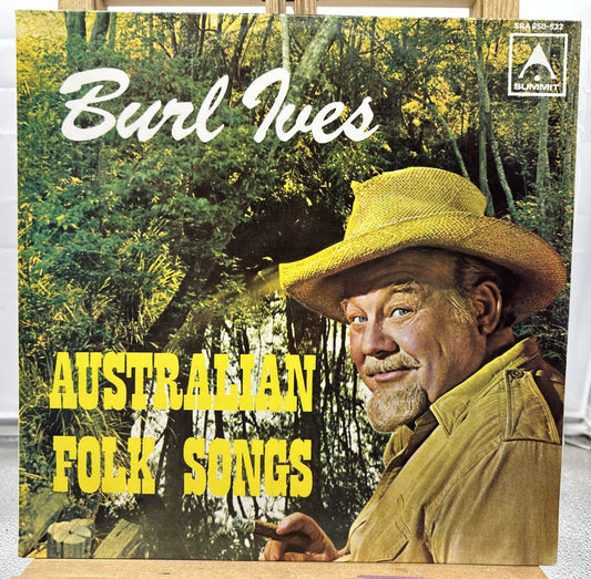 Burl Ives - Australian Folk Songs Record In Good Condition 6702