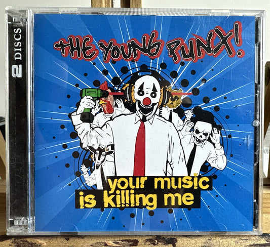 The Young Punx ! - Your Music Is Killing Me - 2 Disc Set - Music CD In VGC 5637