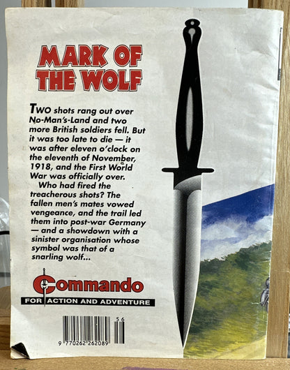 Commando Mark of The Wolf Comic In Ok Condition
