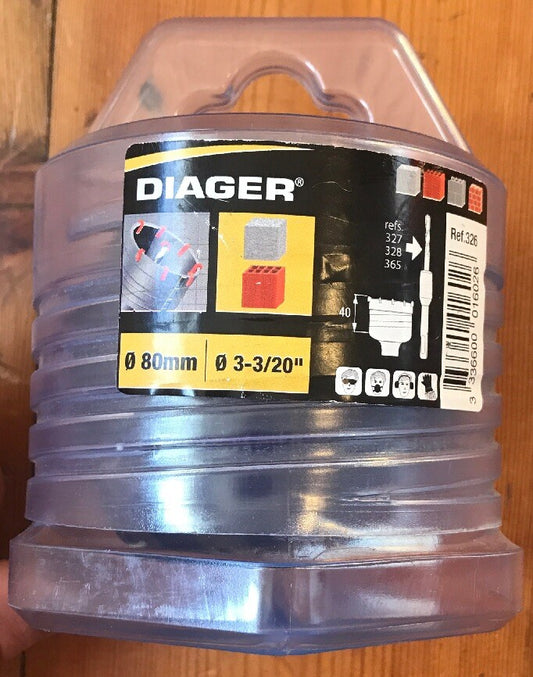 Diager 80mm core drill bit for Masonry Drilling + Free Post