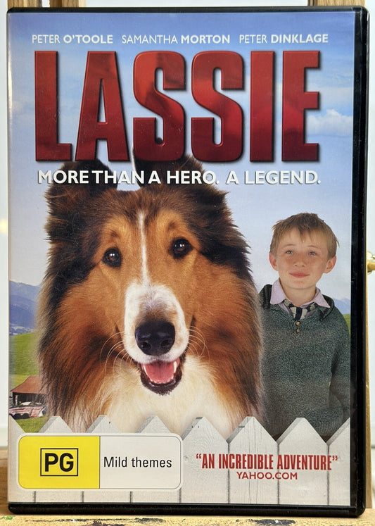 Lassie More Than A Hero. A Legend DVD - In Good Condition - 4822