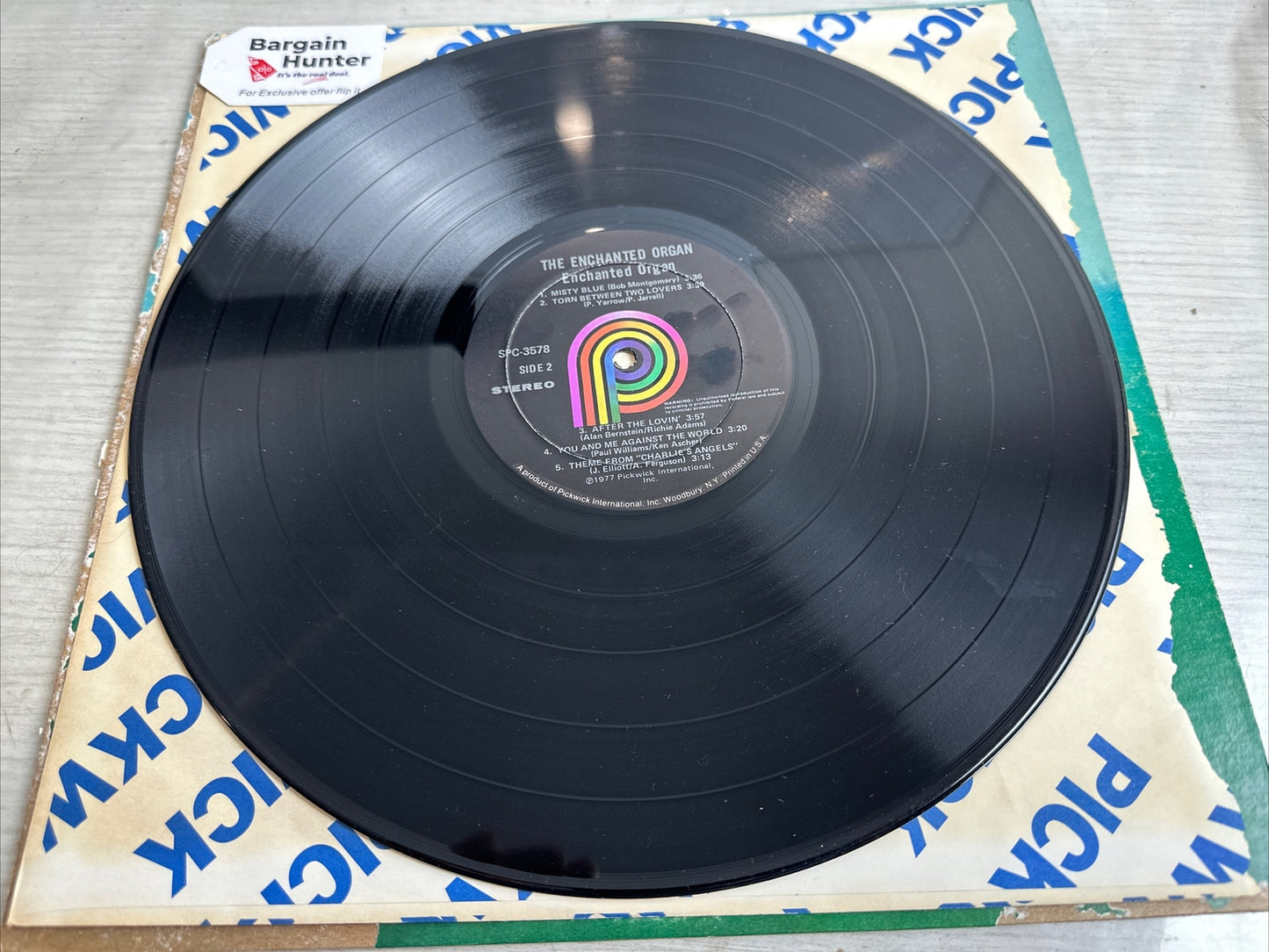 The Enchanted Organ Plays - 12" Record 4498
