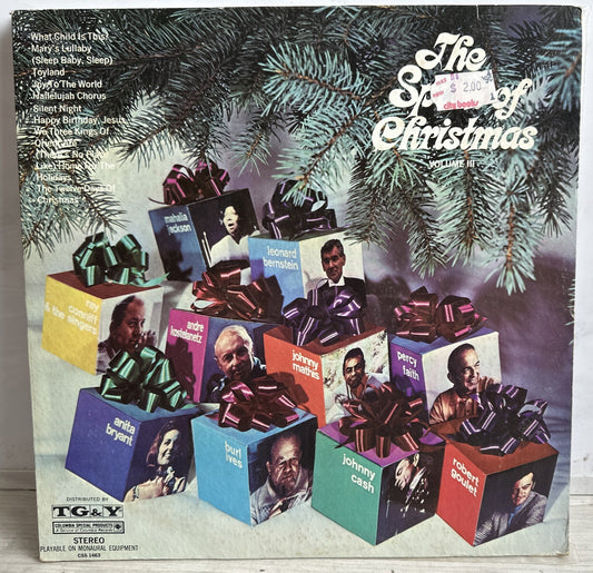 The Spirit Of Christmas Volume Three - 12" Vinyl Record 3605