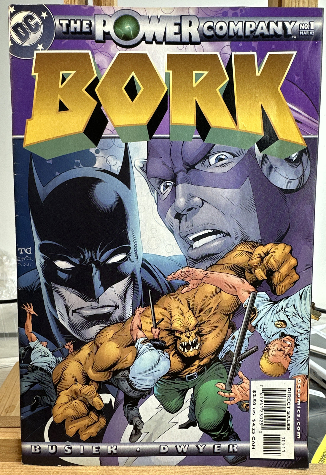 Bork Comic No.1 March 2002 In Good Condition 5038