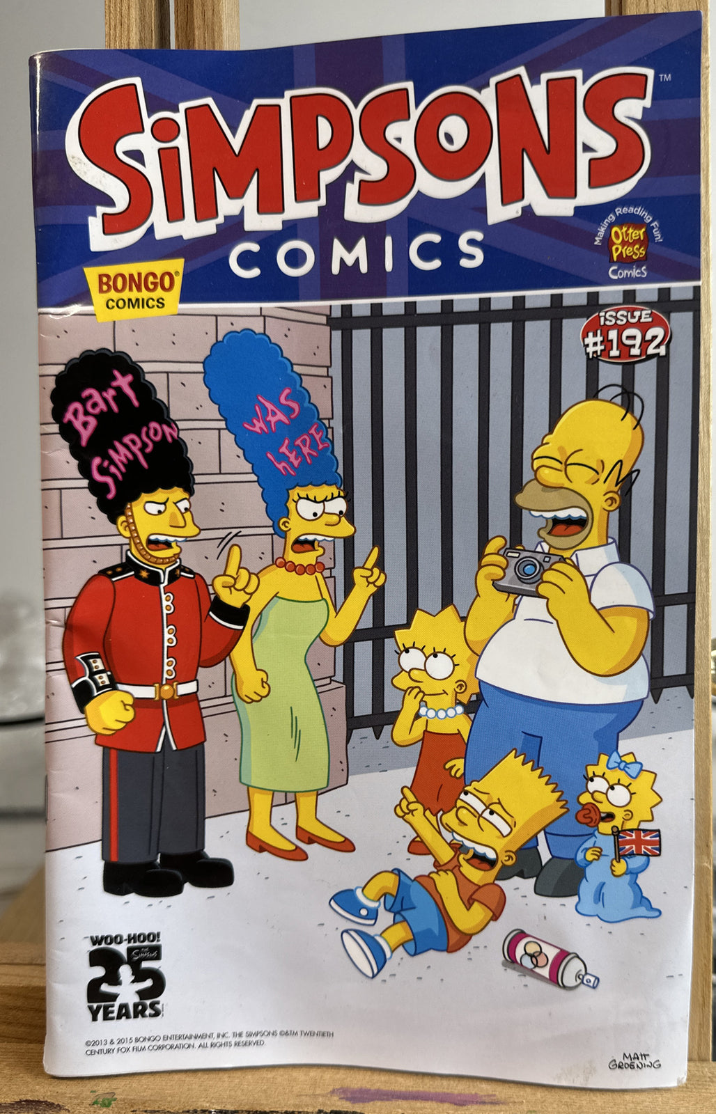 Simpsons Comic Issue 192 In Ok Condition