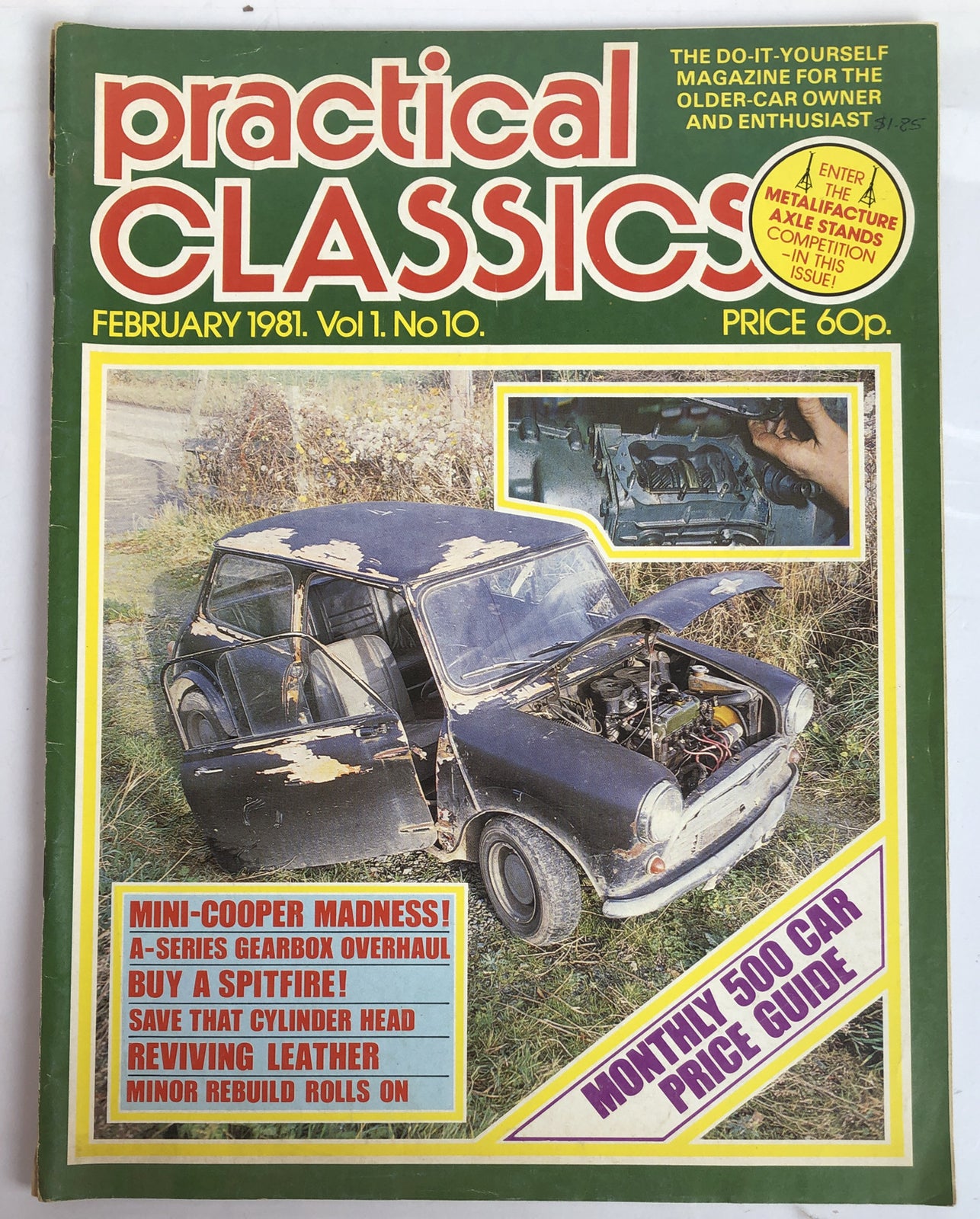 Practical Classics & Car Restorer Vol. 1 No. 10 1981 Magazine In Good Condition
