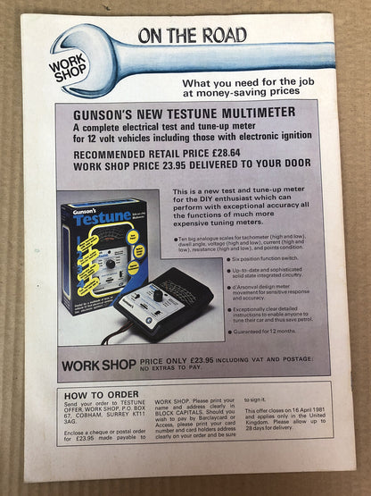 On The Road Part 124 Magazine Vintage In Good Condition