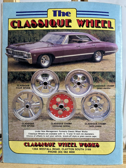 Graffiti Australian Street Rodding Magazine No.63 November/December 1988 In VGC