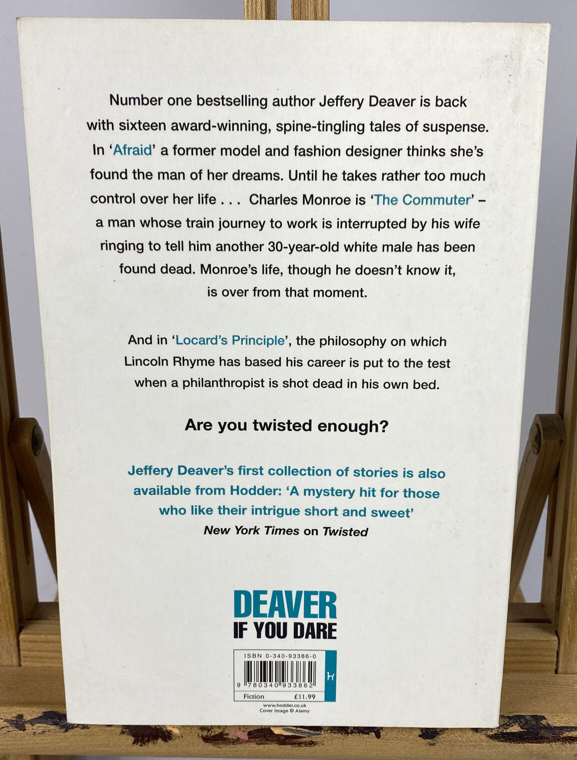 More Twisted Jeffery Deaver Novel In OK Condition