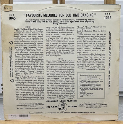 Favourite Melodies For Old Time Dancing 10” Record In Good Condition 7039