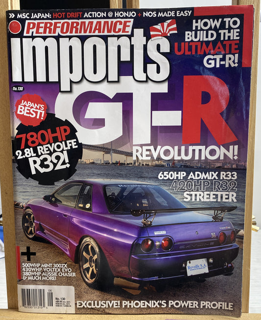 Performance Imports No 130 Magazine In OK Condition