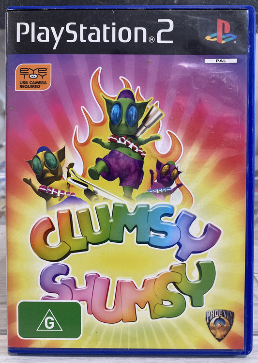 Clumsy Shumsy PAL Playstation 2/PS2 Complete Game 3493
