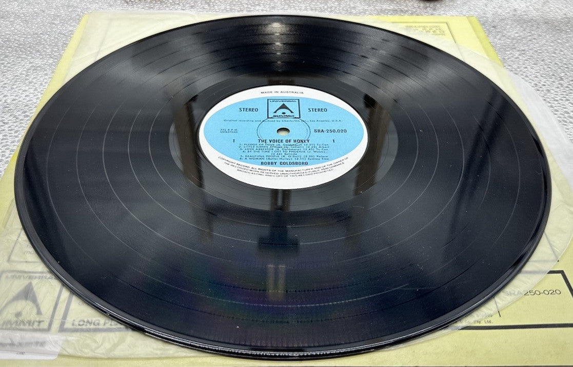 Bobby Goldsboro ‎– The Voice Of Honey Record In Good Condition 7702