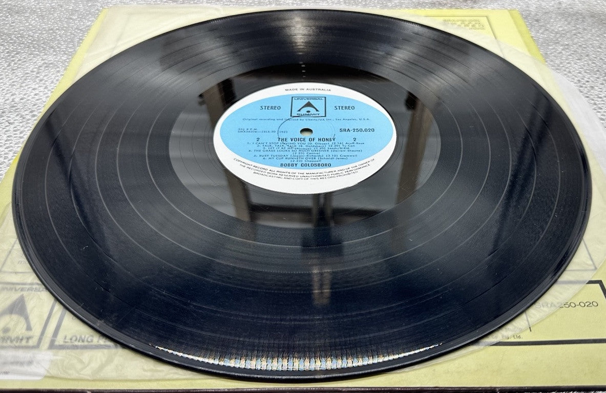 Bobby Goldsboro ‎– The Voice Of Honey Record In Good Condition 7702