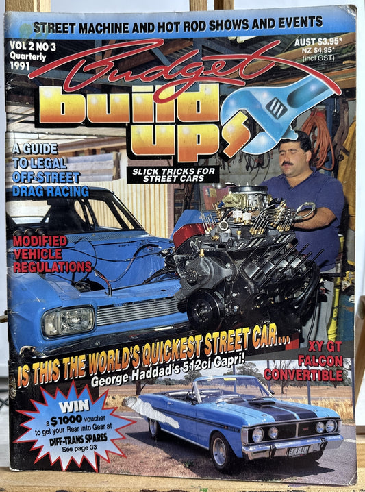 Budget Build Ups Magazine Vol.2 No.3 1991 In VGC