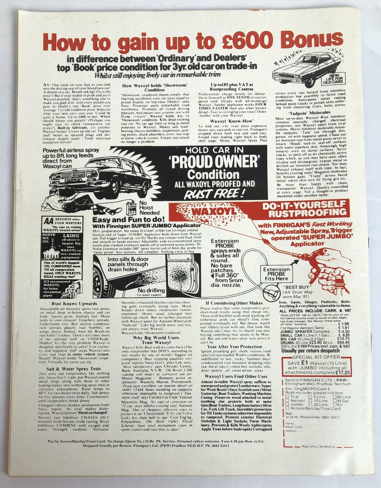 Practical Classics & Car Restorer Vol. 2 No. 7 1981 Magazine In Good Condition