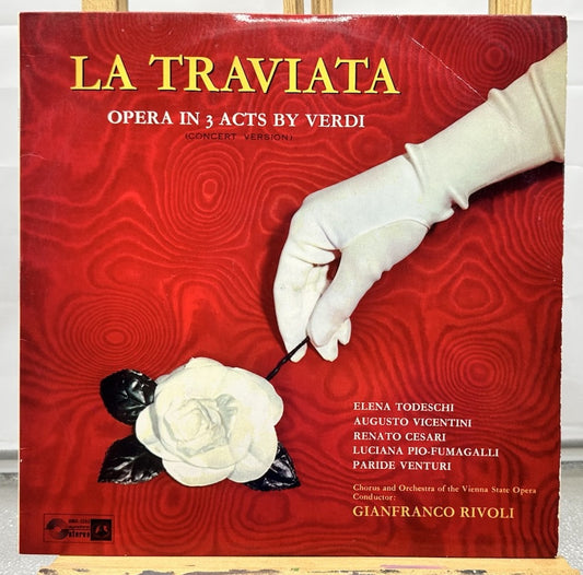 La Traviata - Opera In 3 Acts By Verdi Record In Good Condition 7510