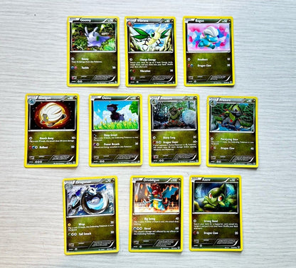 10 X Pokemon Dragon Trading Cards Collection Random Years & Series GC 6391