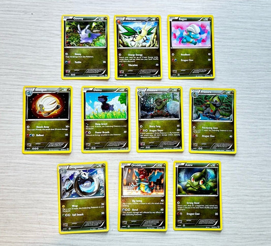 10 X Pokemon Dragon Trading Cards Collection Random Years & Series GC 6391
