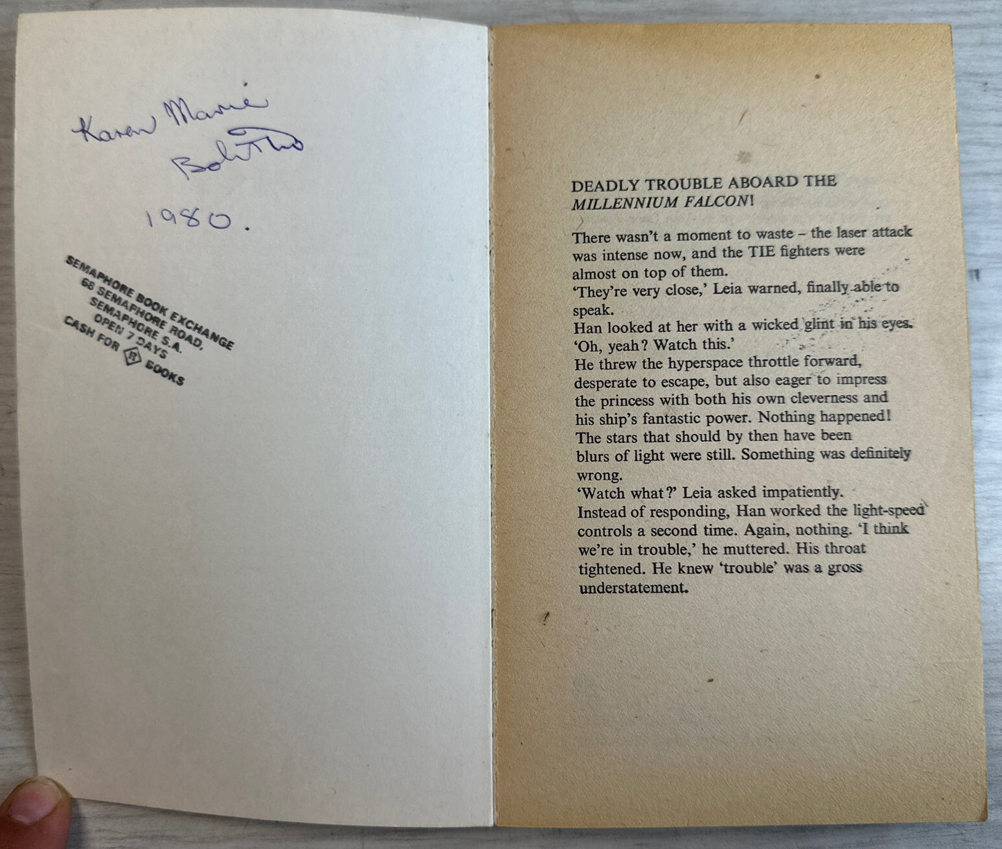 The Empire Strikes Back Donald F.Glut Novel In Good Condition