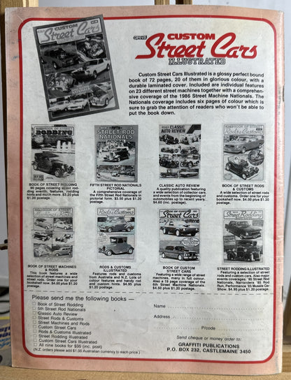Graffiti Australian Street Rodding Magazine No.55 July/August 1987 In VGC