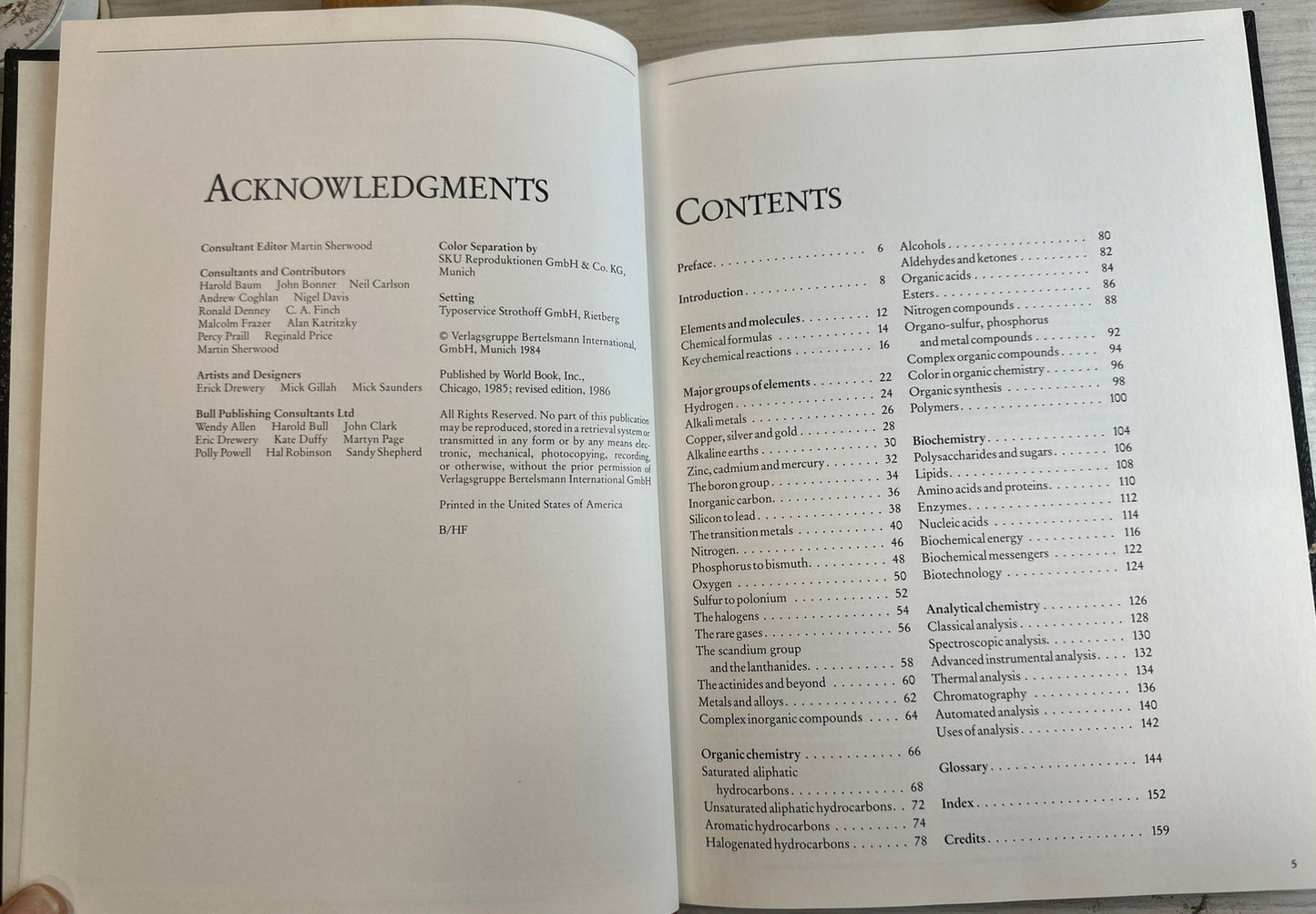 Chemistry Today The World Book Encyclopedia Of Science In Good Condition