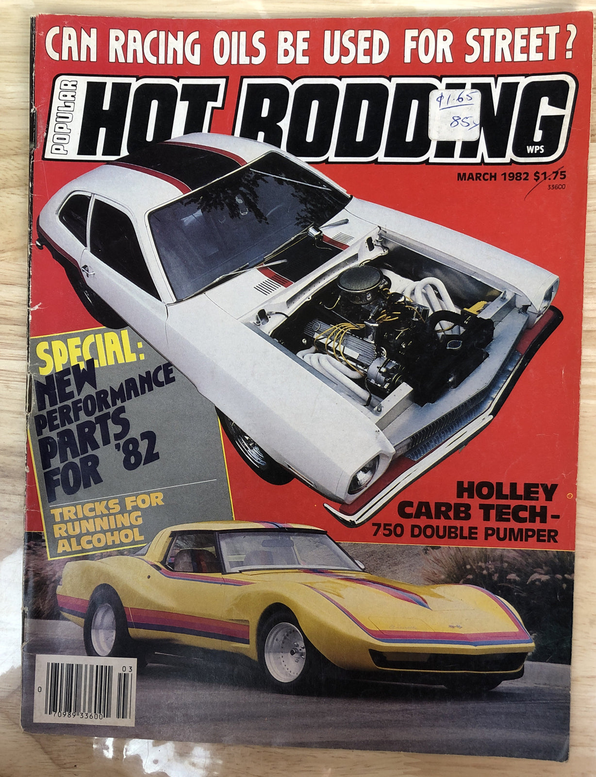 Popular Hot Rodding March 1982 Vintage Magazine In Good Condition