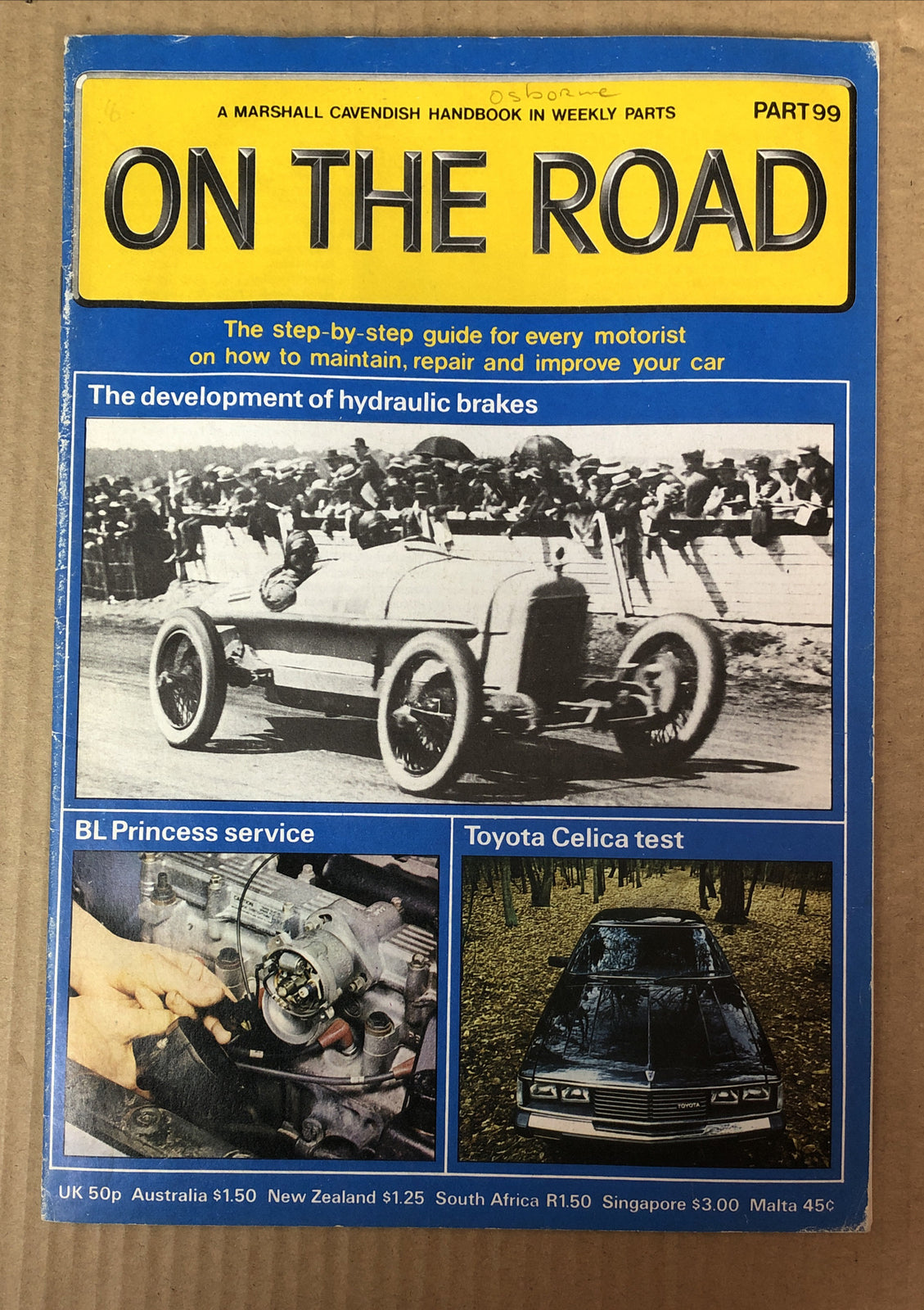 On The Road Part 99 Magazine Vintage In Good Condition