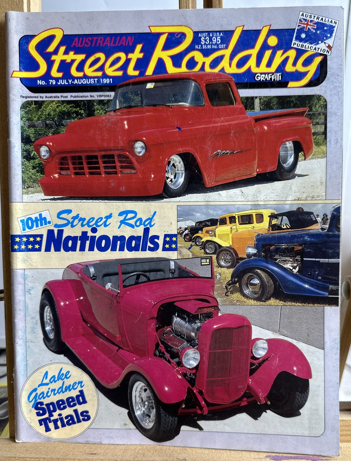Graffiti Australian Street Rodding Magazine No.79 July/August 1991 In VGC