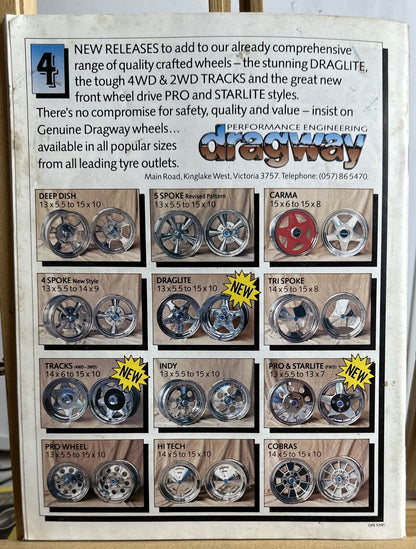 Graffiti Australian Street Rodding Magazine No.79 July/August 1991 In VGC