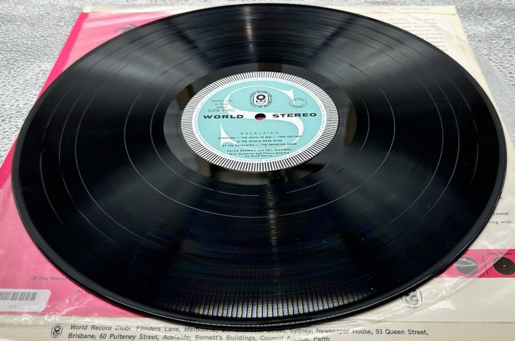 Balalaika / Maid Of The Mountains Record In Good Condition 6729