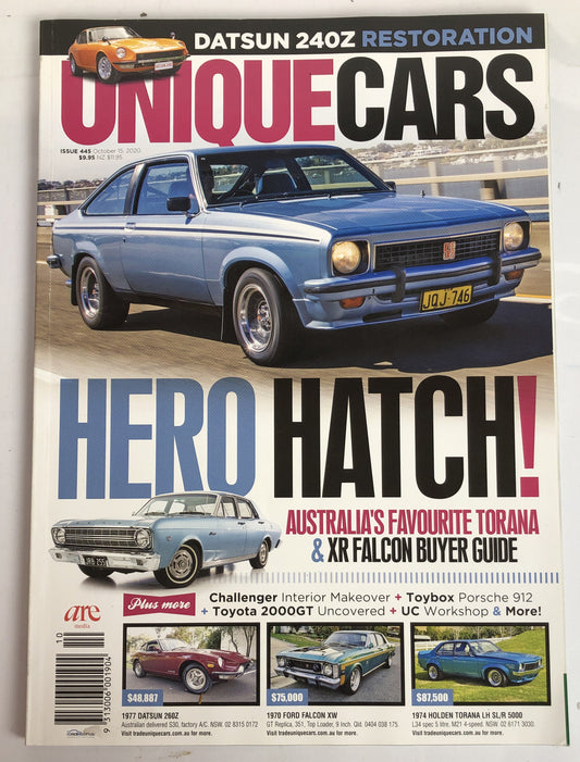 Unique Cars Issue 445 2020 Vintage Magazine In Good Condition