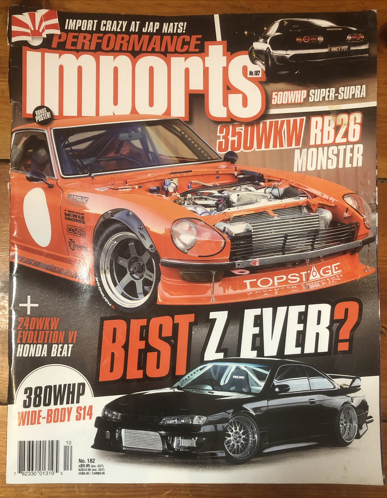 Performance Imports No 182 In Ok  Condition Magazine