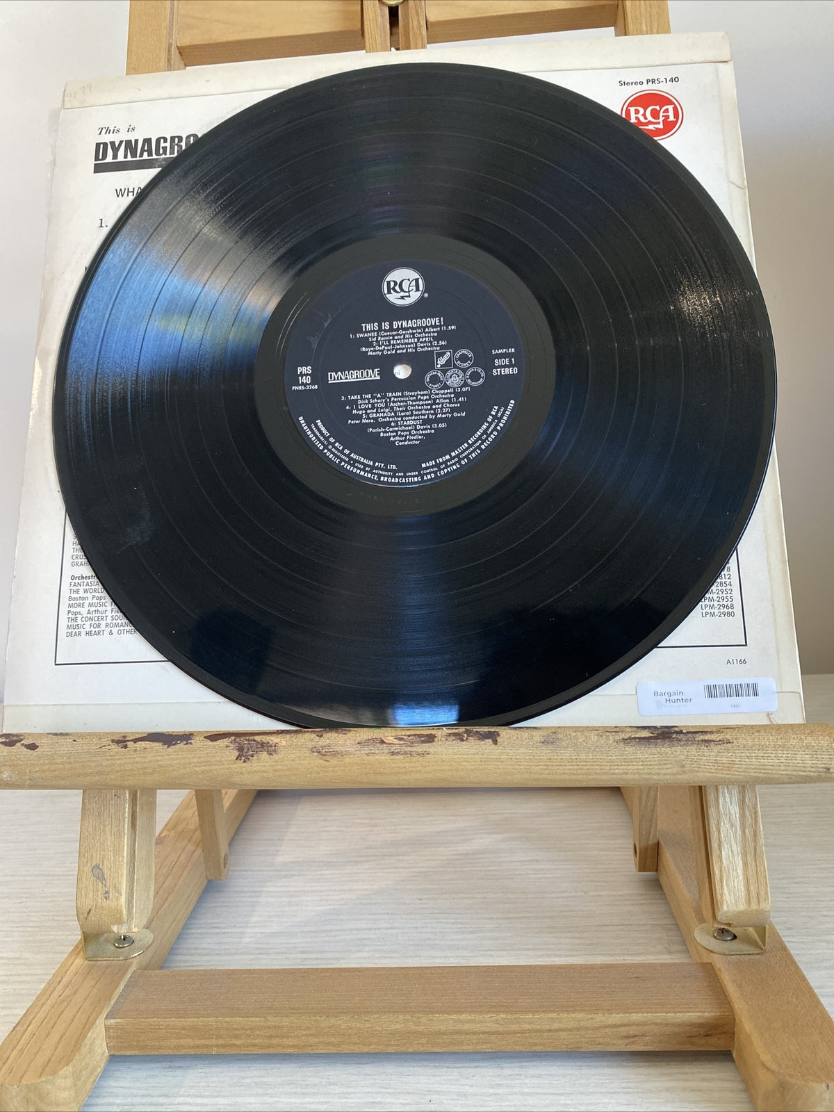THIS IS DYNAGROOVE / PETER NERO, MARTY GOLD, ARTHUR FIEDLER 1966 RCA RECORD 3401