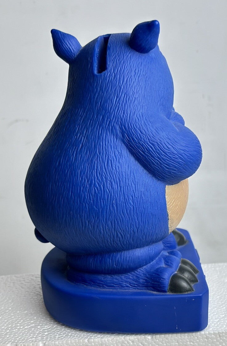 Bank SA Blue Wombat Money Box Piggy Bank South Australia Bank Collectable 6006
