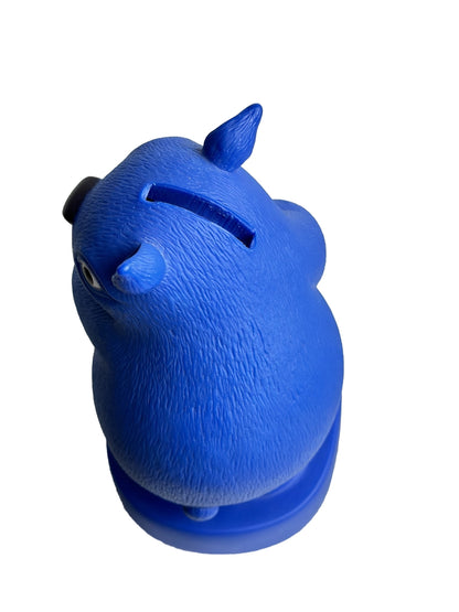 Bank SA Blue Wombat Money Box Piggy Bank South Australia Bank Collectable 6006