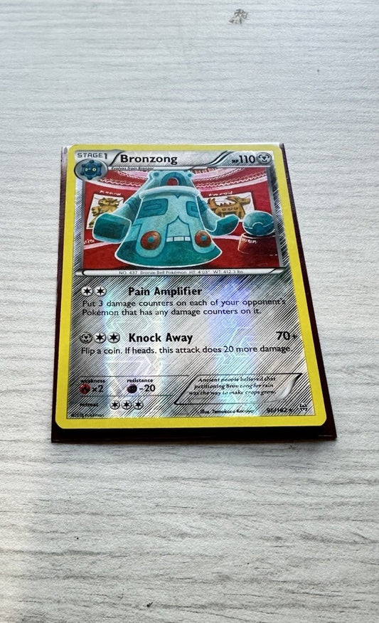 Bronzong Pokemon Reverse Holo Steel Card Year 2015 (5243)