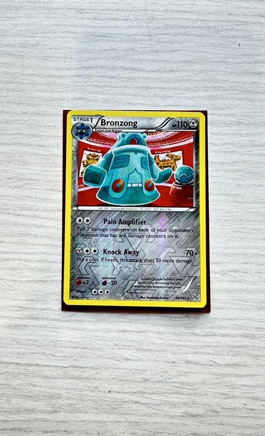Bronzong Pokemon Reverse Holo Steel Card Year 2015 (5243)